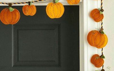 Ghirlande autunnali e decorazioni per Halloween