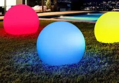 Ecogarden arredo terrazzo giardino Illuminazioni per esterni palle colorate